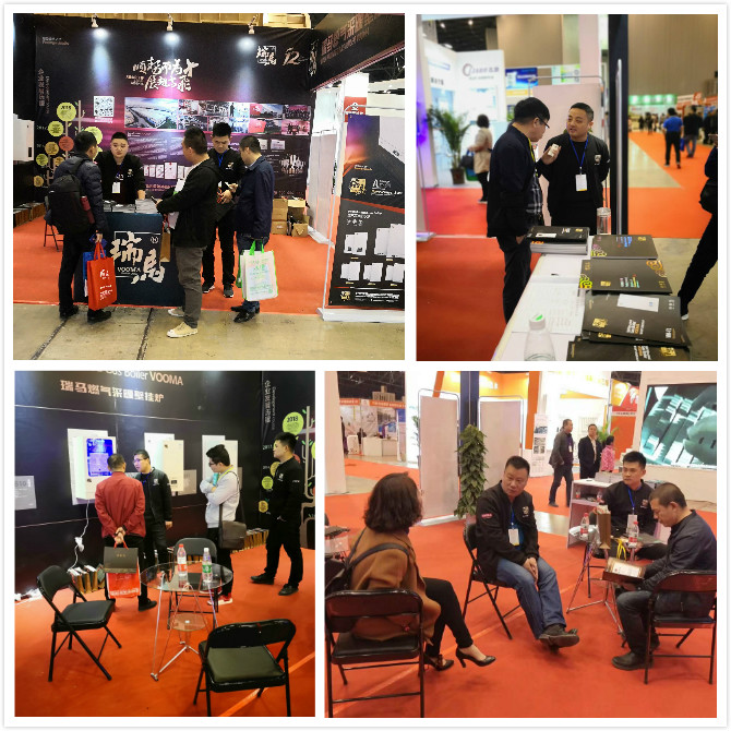 山西暖通展，瑞馬壁掛爐廠家大放異彩！